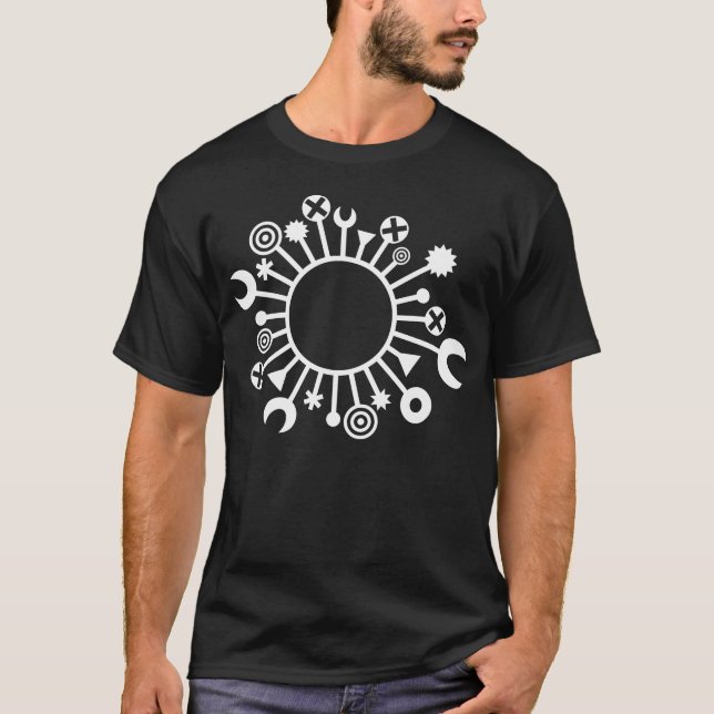 Camiseta Microorganismo - Branco (Frente)