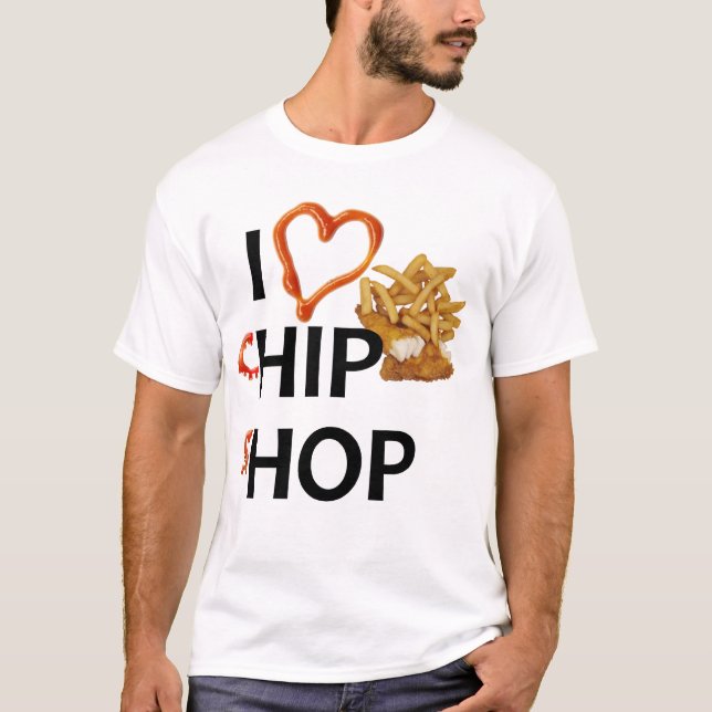 Camiseta Microplaquetas dos peixes "n" - Hip Hop (Frente)