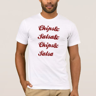 Camiseta Microplaquetas e salsa