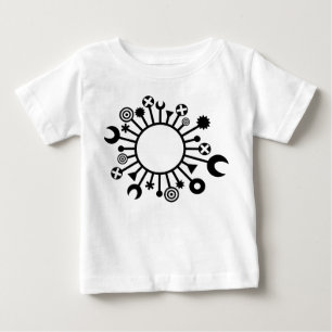 Camiseta microrganismo - Preto