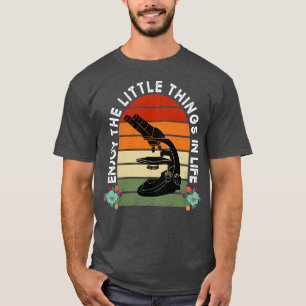 Camiseta Microscópio Engraçado Microbiólogos Ciência Nerd B