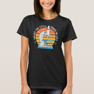 Camiseta Microscópio Microbiólogos Ciência Nerd Biológica L