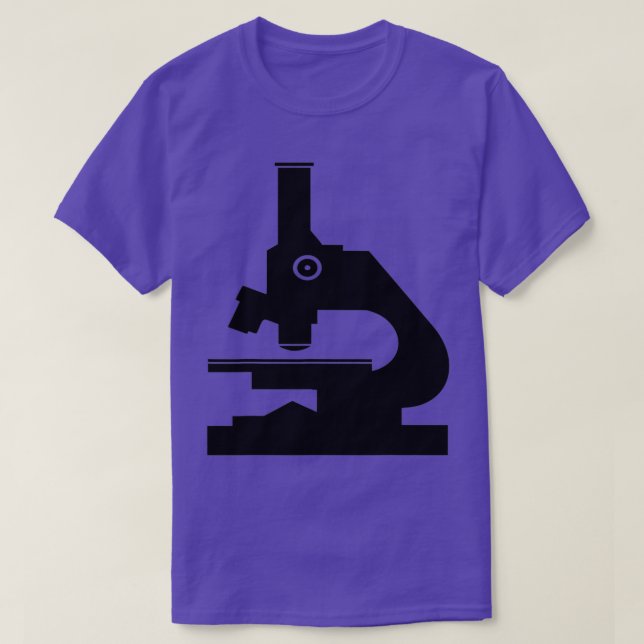 Camiseta Microscópio Microscopia Química de Ciências (Frente do Design)