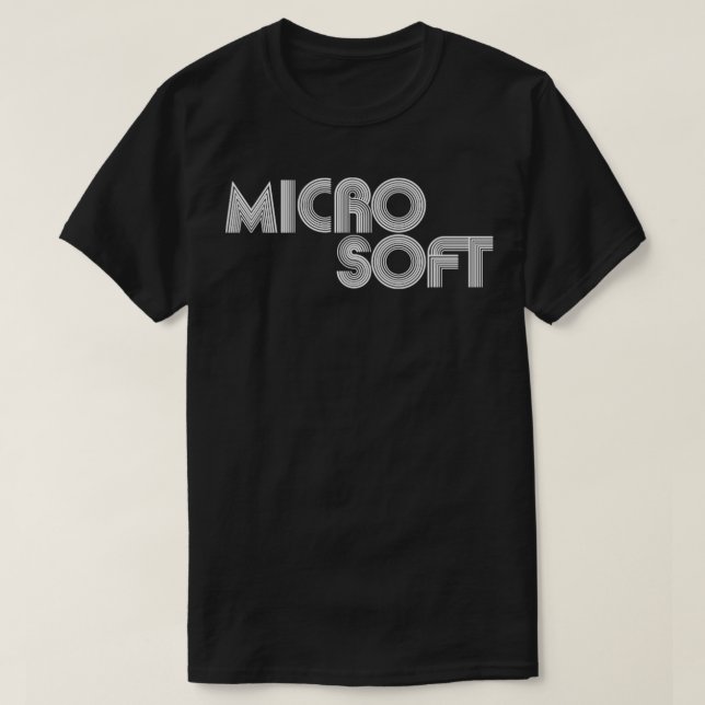Camiseta Microsoft (Frente do Design)