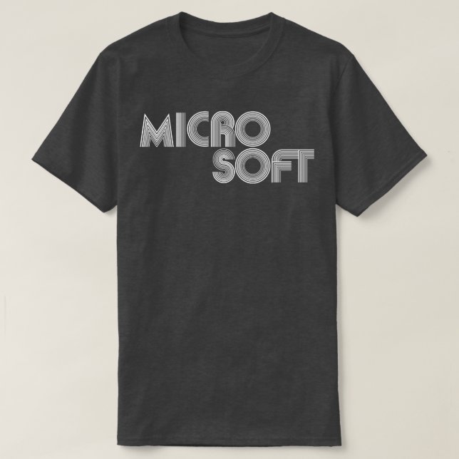 Camiseta Microsoft (Frente do Design)