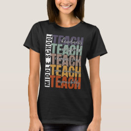 Camiseta Middle School Teach