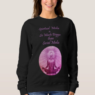 Camiseta Mídia Espiritual Muito Maior Que Mídia Social