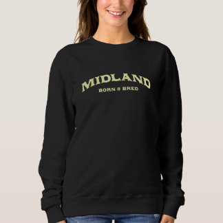 Camiseta Midland Nascer E Bred Texas American Tx Usa Reside