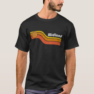 Camiseta Midland - Roupas Vintage Masculinas Femininas Anos