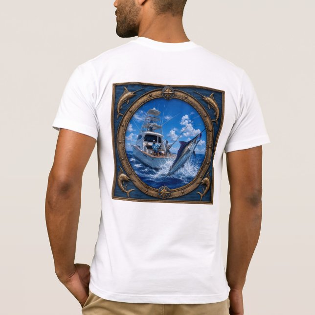 Camiseta Midnight Blue Marlin (Verso)
