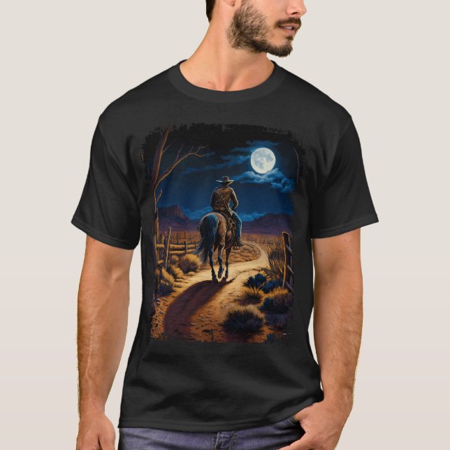Camiseta Midnight Cowboy Adventure (Frente)