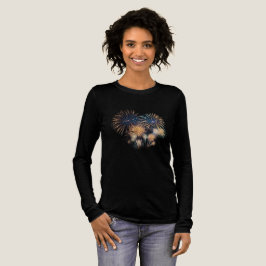 Camiseta Midnight Spark: Fireworks 2026 Long Sleeve Tee