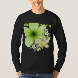 Camiseta Midori no daichi no sasayaki preto