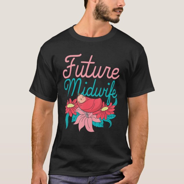 Camiseta Midwiferers Doula Pregnancy Support Future M (Frente)