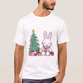 Camiseta Miffy na manhã de Natal 