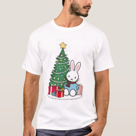 Camiseta Miffy na Manhã de Natal 