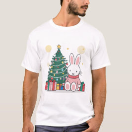 Camiseta Miffy na Manhã de Natal 