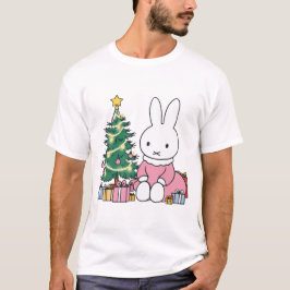 Camiseta Miffy na Manhã de Natal 