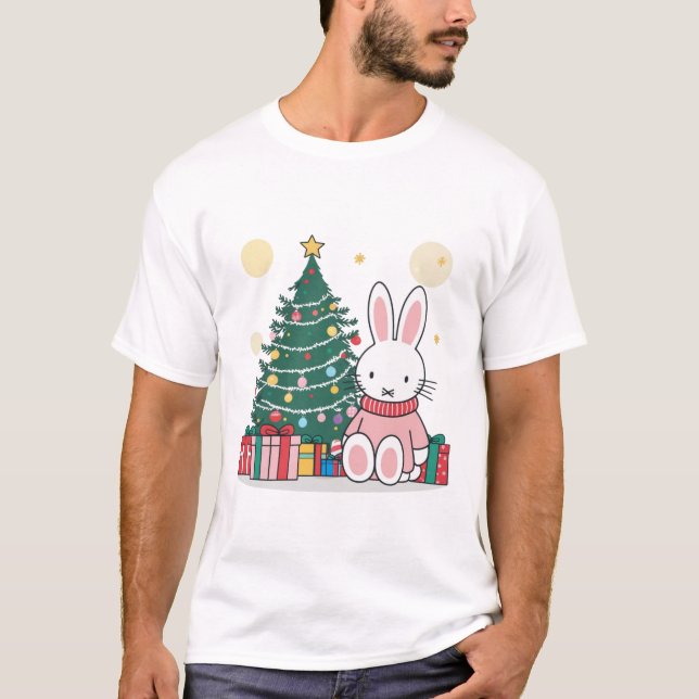 Camiseta Miffy on Christmas Morning  (Frente)
