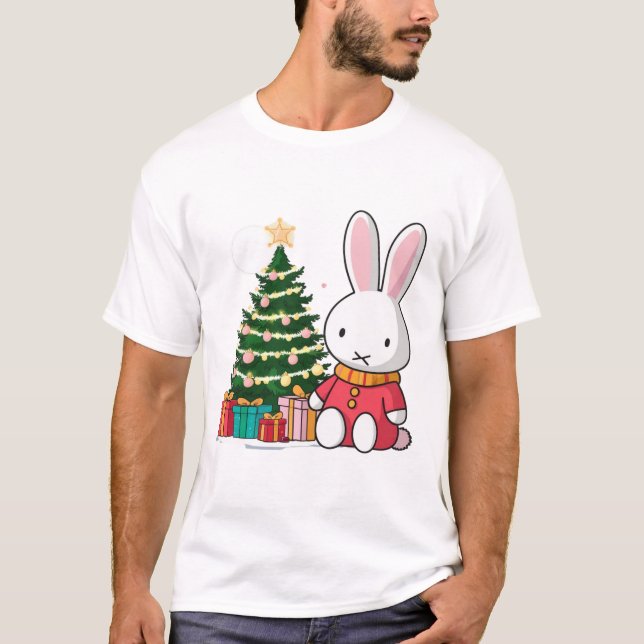 Camiseta Miffy on Christmas Morning (Frente)