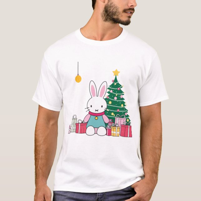 Camiseta Miffy on Christmas Morning  (Frente)