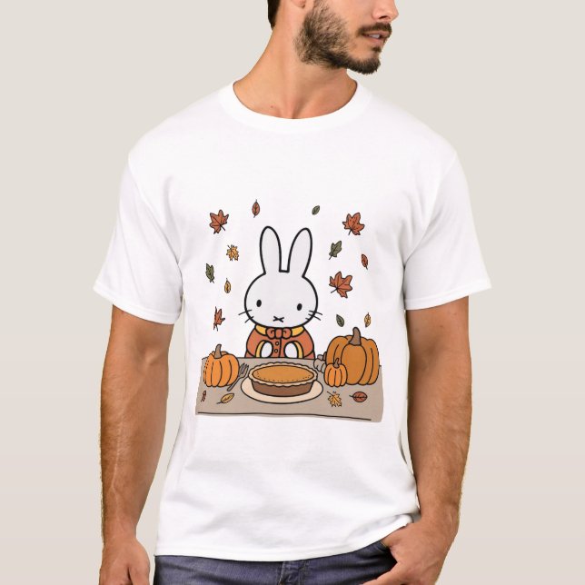 Camiseta Miffy on Thanksgiving (Frente)