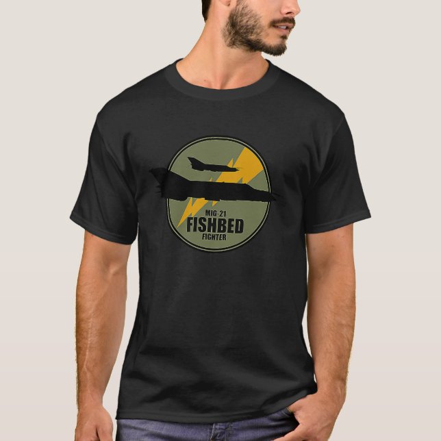 Camiseta MIG 21 Peixe (Frente)