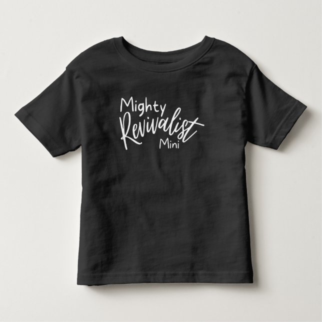 Camiseta Might Mini Revivalist Kids T (Frente)