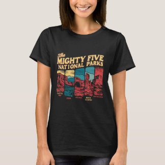 Camiseta Mighty Five Big 5 Parques Nacionais Caminhada Acam