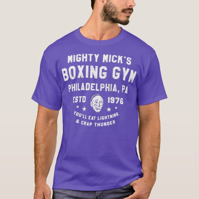 Camiseta Mighty Mick's Boxing Gym (Frente)