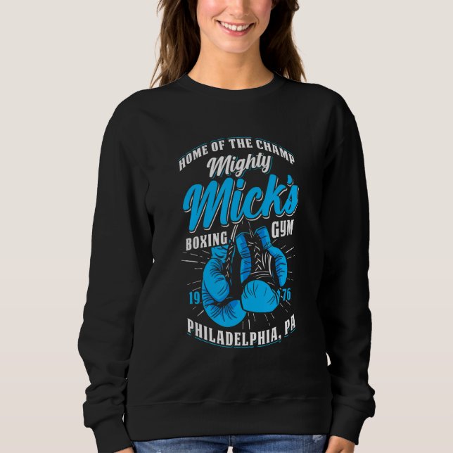 Camiseta Mighty Mick's Boxing Gym Vintage Luvas Retro (Frente)