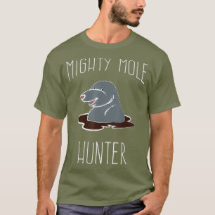 Camiseta Mighty Mole Hunter Rodent Funny