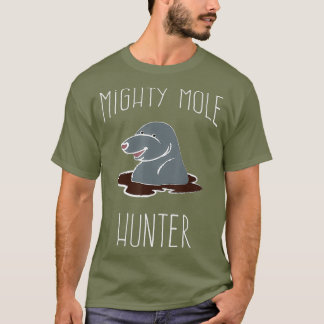 Camiseta Mighty Mole Hunter Rodent Funny