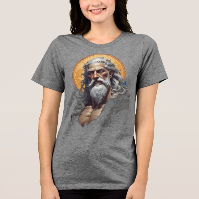 Camiseta Mighty Zeus - Deus do Trovão (Frente)
