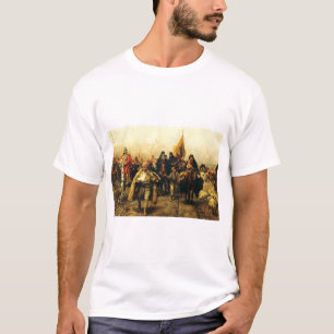 Camiseta Migração dos Sérvios por Paja Jovanovic Fine Art