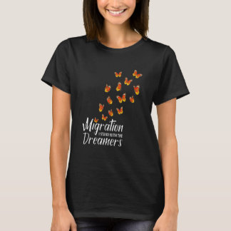 Camiseta Migração Eu Fico Com A Manteiga De Monarca Dos Son