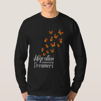 Camiseta Migração Eu Fico Com A Manteiga De Monarca Dos Son