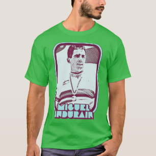 Camiseta Miguel Indurain Retro Cycling Fan Art Design