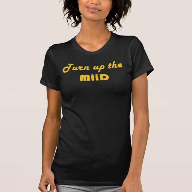 Camiseta MiiD mulher v2 (Frente)