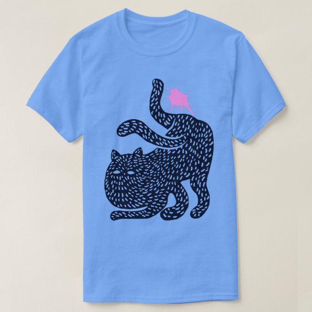 Camiseta Mijo de gato (Frente do Design)