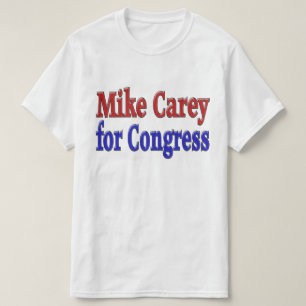 Camiseta Mike Carey para o Congresso