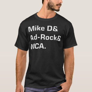 Camiseta Mike D e AdRock e MCA vintage
