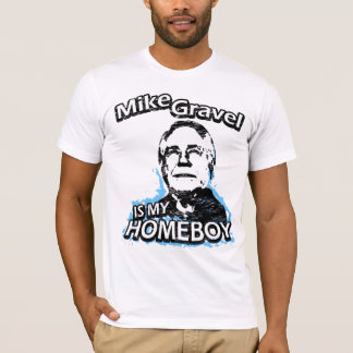 Camiseta Mike Gravel é meu ficar em casa