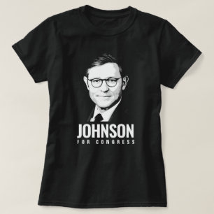 Camiseta Mike Johnson para o Congresso