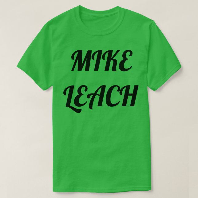 Camiseta Mike Leach (Frente do Design)