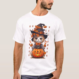 Camiseta Mike, o espantalho do Halloween