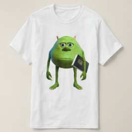Camiseta Mike Wazowski con Biblia - Económica