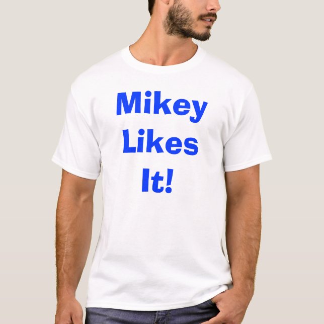 Camiseta Mikey gosta d! (Frente)