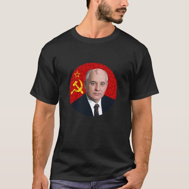 Camiseta Mikhail Gorbachev (Frente)
