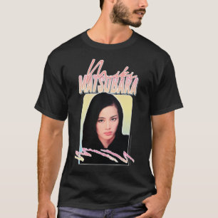 Camiseta Miki Matsubara Retro 80s Fan Art Design